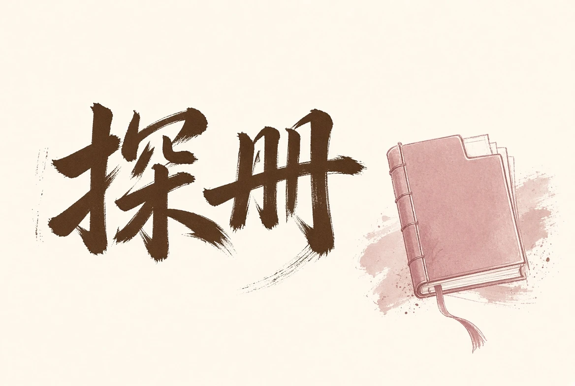 探花册页内容